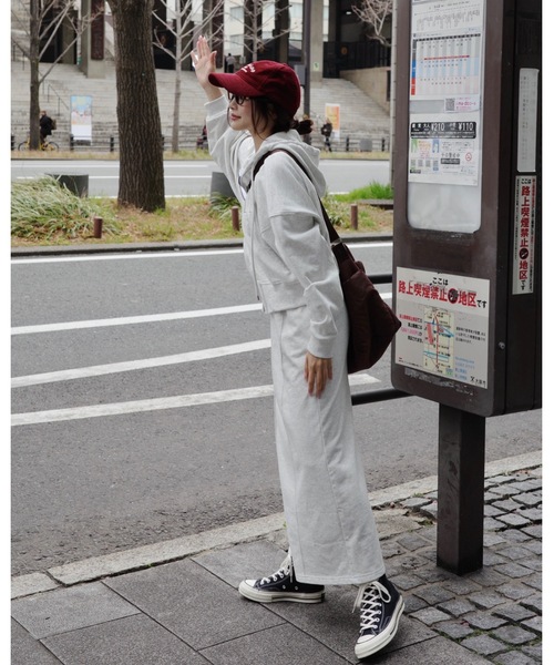 JUMELLE（ジュメロ）の「ラフスウェットセットアップ（ワンピース
