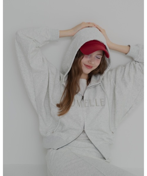 JUMELLE（ジュメロ）の「ラフスウェットセットアップ（ワンピース
