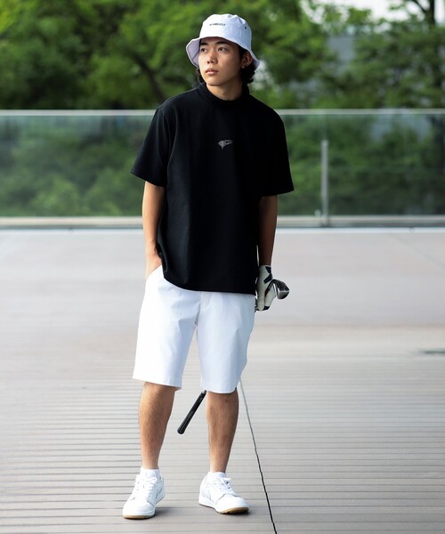 BEAMS GOLF(ビームスゴルフ)の「ORANGE LABEL / ドットエア(R)メッシュ モックネックシャツ(吸水速乾)(Tシャツ/カットソー・メンズ・ネイビー/ブラウン/ブラック・XL/L/S/M)」の12枚目の写真