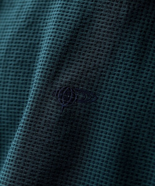BEAMS GOLF(ビームスゴルフ)の「ORANGE LABEL / ドットエア(R)メッシュ モックネックシャツ(吸水速乾)(Tシャツ/カットソー・メンズ・ネイビー/ブラウン/ブラック・XL/L/S/M)」の16枚目の写真