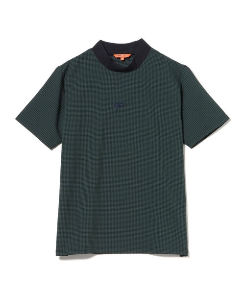BEAMS GOLF(ビームスゴルフ)の「ORANGE LABEL / ドットエア(R)メッシュ モックネックシャツ(吸水速乾)(Tシャツ/カットソー・メンズ・ネイビー/ブラウン/ブラック・XL/L/S/M)」の4枚目の写真
