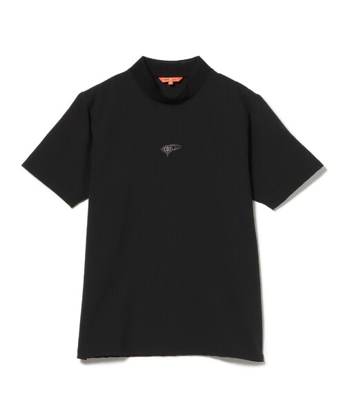 BEAMS GOLF(ビームスゴルフ)の「ORANGE LABEL / ドットエア(R)メッシュ モックネックシャツ(吸水速乾)(Tシャツ/カットソー・メンズ・ネイビー/ブラウン/ブラック・XL/L/S/M)」の8枚目の写真
