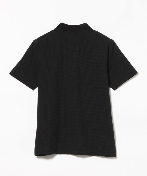 BEAMS GOLF(ビームスゴルフ)の「ORANGE LABEL / ドットエア(R)メッシュ モックネックシャツ(吸水速乾)(Tシャツ/カットソー・メンズ・ネイビー/ブラウン/ブラック・XL/L/S/M)」の9枚目の写真