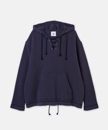 SEAGREEN | SEAGREEN(シーグリーン) CRATER LACEUP HOODIE クレーターレースアップフーディ(パーカー)