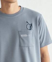 冷感ポンチメガネ刺繍ポケT
