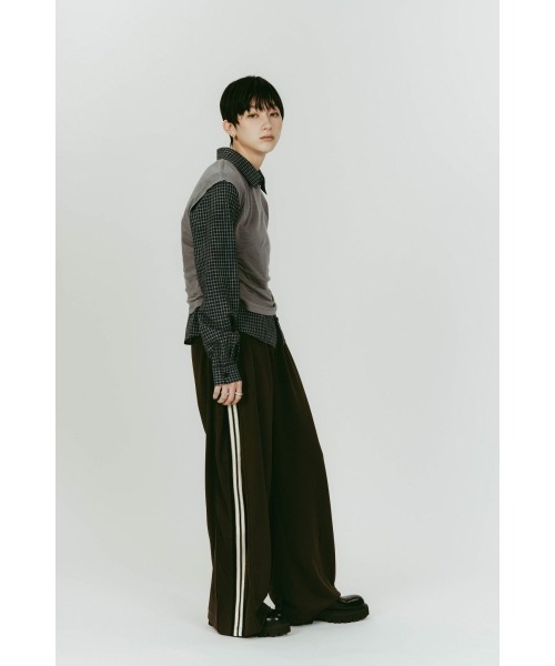 Knuth Marf(クヌースマーフ)の「2-piece layered compact shirt(シャツ/ブラウス・レディース・ブルー系その他3/ブルー系その他・FREE)」の20枚目の写真