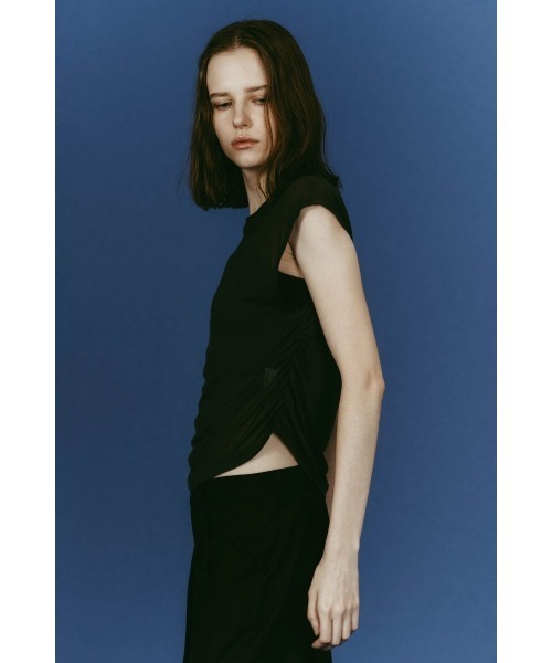 Knuth Marf(クヌースマーフ)の「2-piece layered compact shirt(シャツ/ブラウス・レディース・ブルー系その他3/ブルー系その他・FREE)」の10枚目の写真