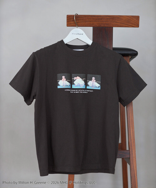 Firsthand(ファーストハンド)の「Firsthand/ファーストハンド マリリンモンロー ショートスリーブ 3フォト Tシャツ / プリントTシャツ(Tシャツ/カットソー・レディース・チャコールグレー/ホワイト・FREE)」の1枚目の写真
