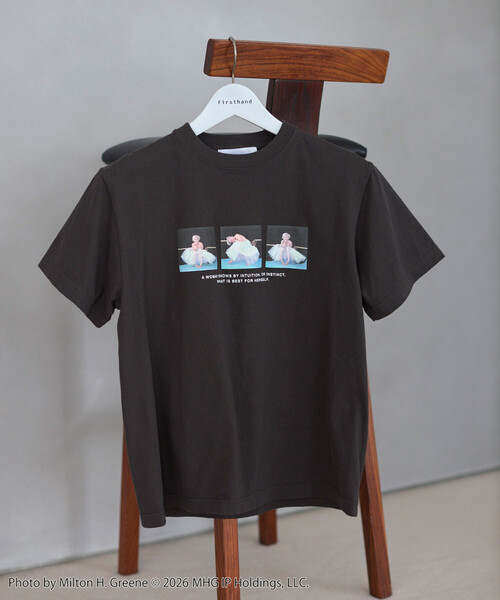 Firsthand(ファーストハンド)の「Firsthand/ファーストハンド マリリンモンロー ショートスリーブ 3フォト Tシャツ / プリントTシャツ(Tシャツ/カットソー・レディース・チャコールグレー/ホワイト・FREE)」の7枚目の写真
