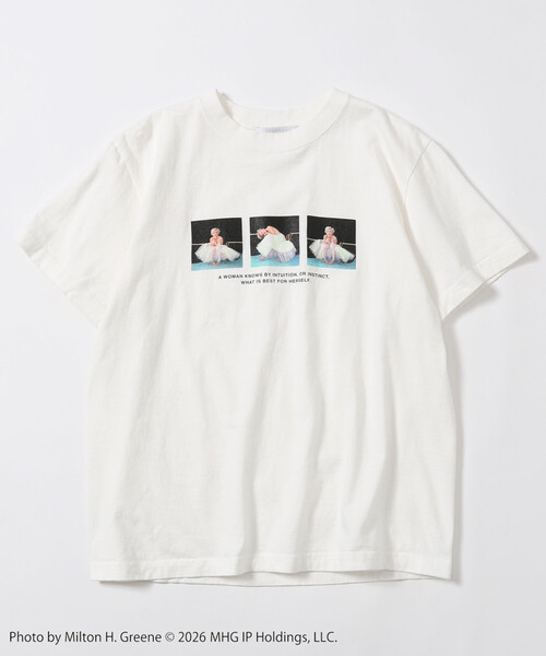 Firsthand(ファーストハンド)の「Firsthand/ファーストハンド マリリンモンロー ショートスリーブ 3フォト Tシャツ / プリントTシャツ(Tシャツ/カットソー・レディース・チャコールグレー/ホワイト・FREE)」の9枚目の写真