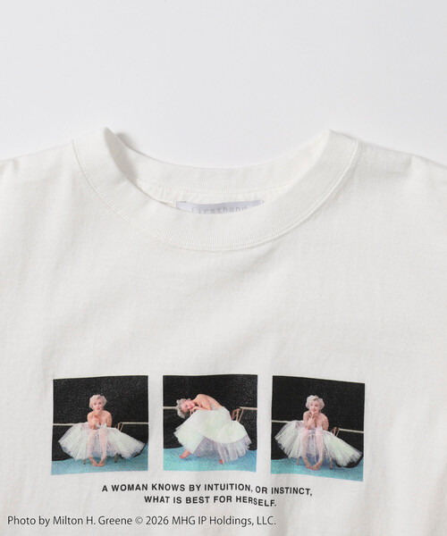 Firsthand(ファーストハンド)の「Firsthand/ファーストハンド マリリンモンロー ショートスリーブ 3フォト Tシャツ / プリントTシャツ(Tシャツ/カットソー・レディース・チャコールグレー/ホワイト・FREE)」の10枚目の写真