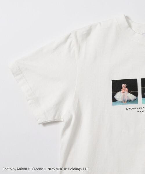Firsthand(ファーストハンド)の「Firsthand/ファーストハンド マリリンモンロー ショートスリーブ 3フォト Tシャツ / プリントTシャツ(Tシャツ/カットソー・レディース・チャコールグレー/ホワイト・FREE)」の11枚目の写真