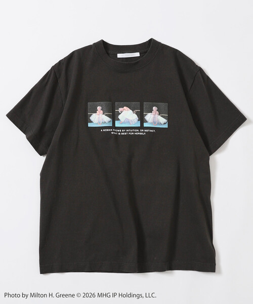 Firsthand(ファーストハンド)の「Firsthand/ファーストハンド マリリンモンロー ショートスリーブ 3フォト Tシャツ / プリントTシャツ(Tシャツ/カットソー・レディース・チャコールグレー/ホワイト・FREE)」の16枚目の写真