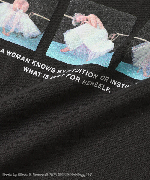 Firsthand(ファーストハンド)の「Firsthand/ファーストハンド マリリンモンロー ショートスリーブ 3フォト Tシャツ / プリントTシャツ(Tシャツ/カットソー・レディース・チャコールグレー/ホワイト・FREE)」の17枚目の写真