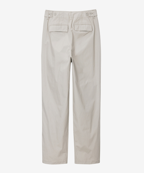 MINDBRIDGE（マインドブリッジ）の「男女共用ワイドフィットストリングパラシュートパンツ - 2カラー（その他パンツ・メンズ・ダークグレー/ライトベージュ・34/32/30/29）」の8枚目の写真