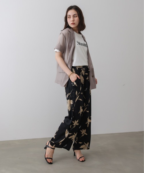 Bou Jeloud(ブージュルード)の「クリアクールロゴTシャツ(Tシャツ/カットソー・レディース・チャコールグレー/オフホワイト/オレンジ・FREE)」の8枚目の写真