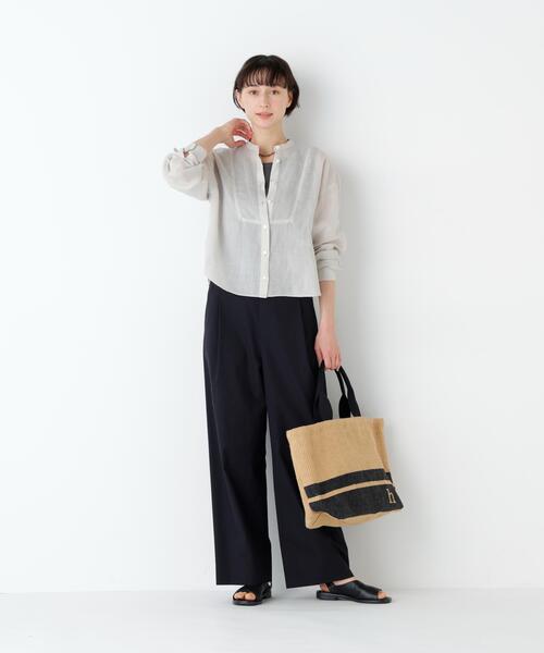 FABRICO(ファブリコ)の「◆「FABRICO × human woman」コラボ Lサイズ(トートバッグ・レディース・ベージュ・フリ-)」の3枚目の写真