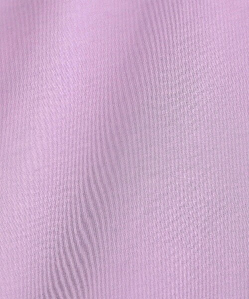 NICOLE selection（ニコルセレクション）の「シルケットロゴプリントＴ（Tシャツ/カットソー・メンズ・ホワイト/ブラック/ラベンダー/ネイビー・M/L/XL）」の18枚目の写真
