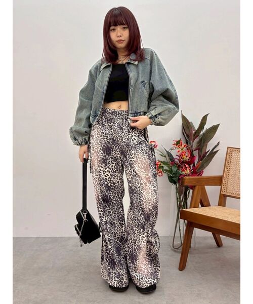 EVRIS(エヴリス)の「【ウエストゴム】カーゴポケットボリュームワイドパンツ(その他パンツ・レディース・ブラウン/ブラック/グレー・FREE)」の13枚目の写真