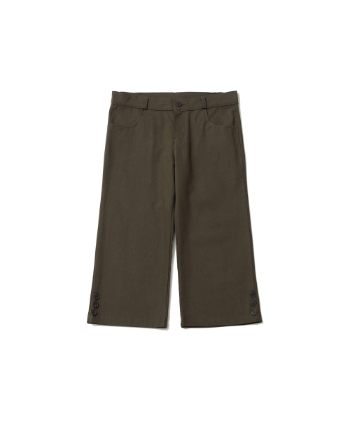 ITZAVIBE(イッザバイブ)の「SNAP POINT CAPRI PANTS - KHAKI(その他パンツ・レディース・その他・MEDIUM/LARGE)」の5枚目の写真