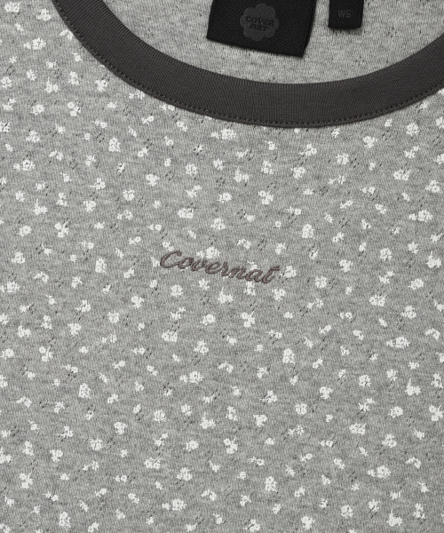 COVERNAT WOMAN(カバーナットウーマン)の「ウィメンズクロップアイレットTシャツメランジグレー(Tシャツ/カットソー・レディース・その他・WS/WM)」の4枚目の写真