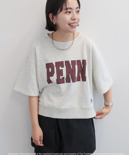 セール】【RUSSELL×PENN】半袖スウェット（スウェット）｜RUSSELL