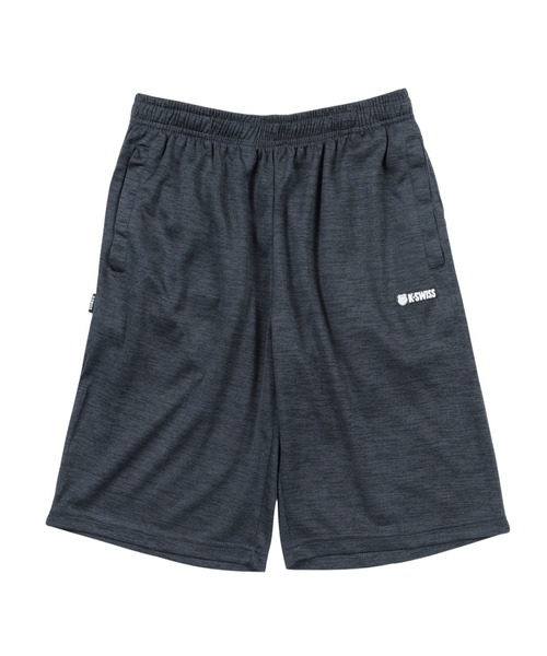 K-SWISS(ケースイス)の「【K-SWISS/ケースイス】杢天竺ハーフパンツ/ショートパンツ イージー ウエストゴム ストレッチ ルームウェア 春夏(その他パンツ・メンズ・ブラック/グレー/ネイビー・X-LARGE/LARGE/MEDIUM)」の4枚目の写真