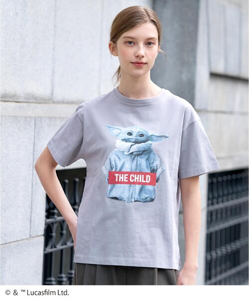 DRESSTERIOR(ドレステリア)の「【接触冷感】STAR WARS ストリートTシャツ(Tシャツ/カットソー・レディース・ブラック/ホワイト/グレー・38/36)」の3枚目の写真