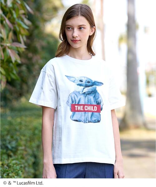 DRESSTERIOR(ドレステリア)の「【接触冷感】STAR WARS ストリートTシャツ(Tシャツ/カットソー・レディース・ブラック/ホワイト/グレー・38/36)」の1枚目の写真