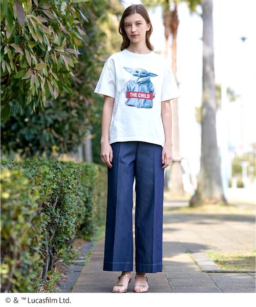 DRESSTERIOR(ドレステリア)の「【接触冷感】STAR WARS ストリートTシャツ(Tシャツ/カットソー・レディース・ブラック/ホワイト/グレー・38/36)」の22枚目の写真