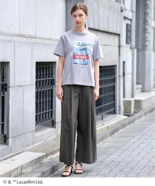 DRESSTERIOR(ドレステリア)の「【接触冷感】STAR WARS ストリートTシャツ(Tシャツ/カットソー・レディース・ブラック/ホワイト/グレー・38/36)」の20枚目の写真