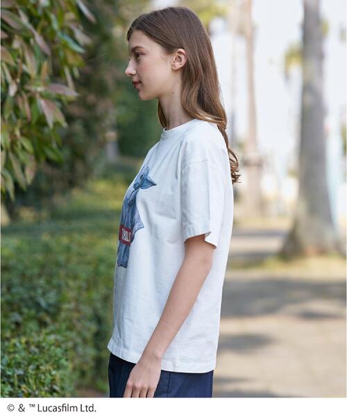 DRESSTERIOR(ドレステリア)の「【接触冷感】STAR WARS ストリートTシャツ(Tシャツ/カットソー・レディース・ブラック/ホワイト/グレー・38/36)」の17枚目の写真