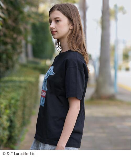 DRESSTERIOR(ドレステリア)の「【接触冷感】STAR WARS ストリートTシャツ(Tシャツ/カットソー・レディース・ブラック/ホワイト/グレー・38/36)」の6枚目の写真