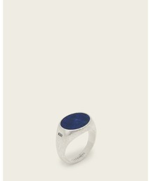 ALLSAINTS（オールセインツ）の「OWEN INKY BLUE STONE STERLING SILVER RING | OWEN INKY ブルー ストーン スターリング シルバー リング（リング）」