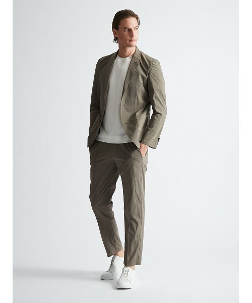 AOURE(アウール)の「MALPENSA SUMMER EX SUTUP PANTS(スラックス・メンズ・インディゴブルー/ベージュ・X-LARGE/LARGE/MEDIUM/SMALL)」の5枚目の写真