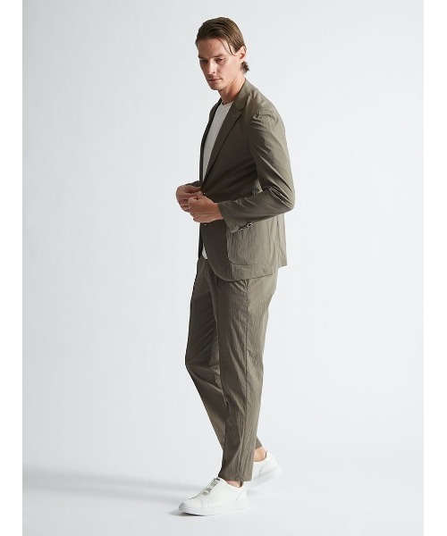 AOURE(アウール)の「MALPENSA SUMMER EX SUTUP PANTS(スラックス・メンズ・インディゴブルー/ベージュ・X-LARGE/LARGE/MEDIUM/SMALL)」の7枚目の写真