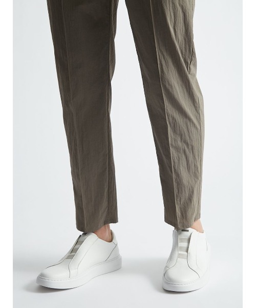 AOURE(アウール)の「MALPENSA SUMMER EX SUTUP PANTS(スラックス・メンズ・インディゴブルー/ベージュ・X-LARGE/LARGE/MEDIUM/SMALL)」の15枚目の写真
