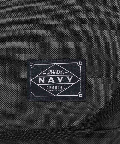 NAVY(ネイビー)の「【NAVY / ネイビー】 フラップ ミニショルダーバッグ(ショルダーバッグ・メンズ・ブラック/チャコール・FREE)」の6枚目の写真