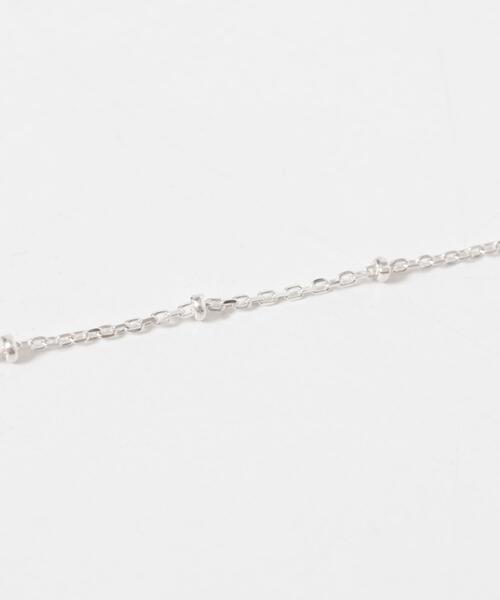 URBAN RESEARCH DOORS（アーバンリサーチドアーズ）の「スタッドネックレス SILVER925（ネックレス・レディース・シルバー・-）」の5枚目の写真
