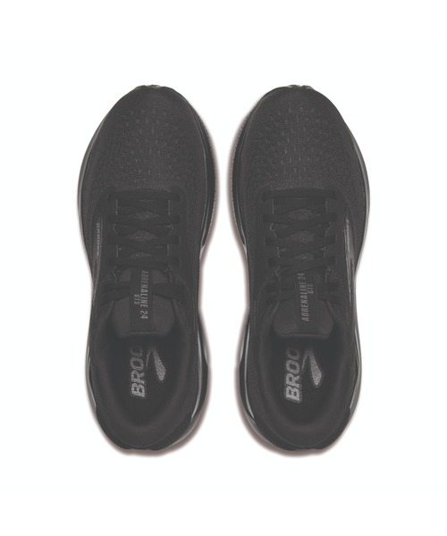 BROOKS（ブルックス）の「BROOKS/AdrenalineGTS24/アドレナリンGTS24（スニーカー・レディース・ブラック・22.5cm/23.0cm/23.5cm/24.0cm/24.5cm/25.0cm）」の2枚目の写真
