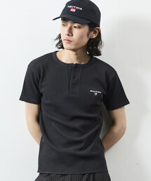 NAUTICA/ノーティカ ブリーチ オンブレ オープンカラー半袖シャツ