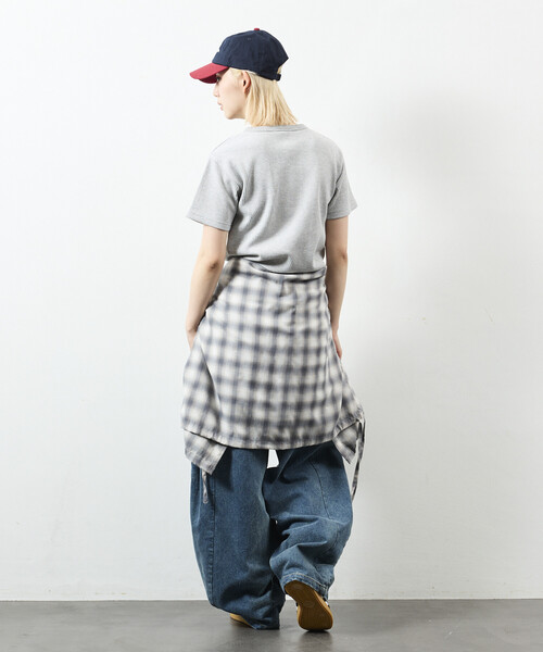 NAUTICA(ノーティカ)の「NAUTICA/ノーティカ Essential タイトフィット S/S ヘンリーネック ワッフルTシャツ(Tシャツ/カットソー・メンズ・ブラック/グレー/ホワイト/チャコールグレー・LARGE/SMALL/MEDIUM)」の15枚目の写真
