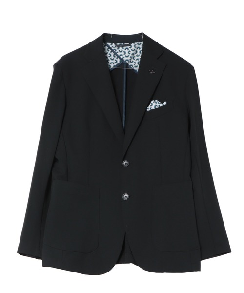 g-stage(ジーステージ)の「【JN】【it】【g-stage】G-STAGE マイクロジャガード ストレッチ ジャケット 接触冷感 ウォッシャブル(セットアップ・メンズ・ブラック/ブラウン・50/48/44/46)」の1枚目の写真