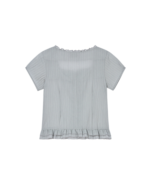NYXX（エヌワイエックスエックス）の「SQUARE BLOUSE GREY（シャツ/ブラウス・レディース・その他・FREE）」の3枚目の写真