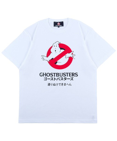 MEDICOM TOY(メディコムトイ)の「MLE × GHOSTBUSTERS CAN'T GET THROUGH T-SHIRT(Tシャツ/カットソー・メンズ・ブラック/ホワイト・X-LARGE/LARGE/MEDIUM/SMALL)」の1枚目の写真