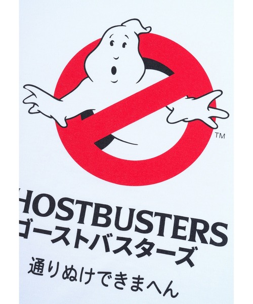 MEDICOM TOY(メディコムトイ)の「MLE × GHOSTBUSTERS CAN'T GET THROUGH T-SHIRT(Tシャツ/カットソー・メンズ・ブラック/ホワイト・X-LARGE/LARGE/MEDIUM/SMALL)」の3枚目の写真