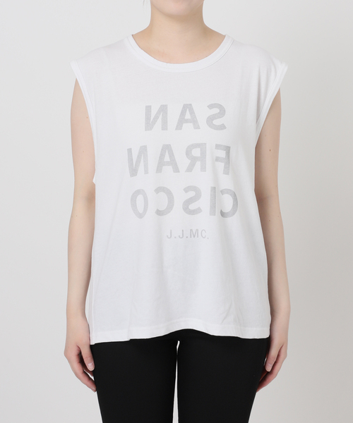 jj mercer（ジェイジェイマーサー）の「別注【J.J.Mercer / ジェイジェイマーサー】メランジN/STEE（Tシャツ/カットソー・レディース・ブラック系その他/チャコールグレー/ホワイト・FREE）」の15枚目の写真