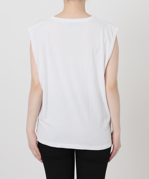jj mercer（ジェイジェイマーサー）の「別注【J.J.Mercer / ジェイジェイマーサー】メランジN/STEE（Tシャツ/カットソー・レディース・ブラック系その他/チャコールグレー/ホワイト・FREE）」の17枚目の写真