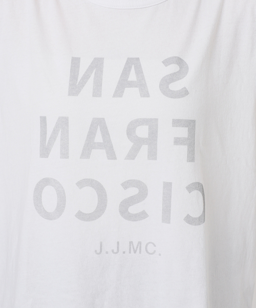 jj mercer（ジェイジェイマーサー）の「別注【J.J.Mercer / ジェイジェイマーサー】メランジN/STEE（Tシャツ/カットソー・レディース・ブラック系その他/チャコールグレー/ホワイト・FREE）」の21枚目の写真