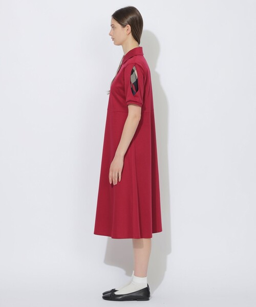 CB CRESTBRIDGE(シービークレストブリッジ)の「【Quiet checkシリーズ】ポロワンピース(ワンピース・レディース・ブラック/レッド/ブルー系その他2・M/S)」の11枚目の写真